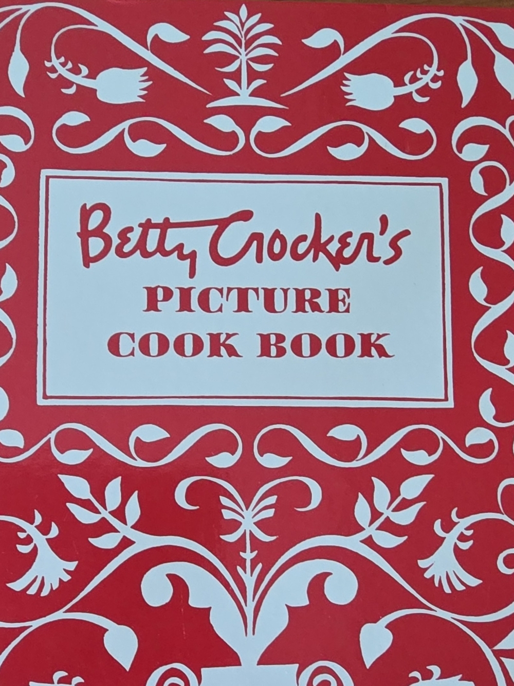 Betty Crocker Red and White Picture Cook Book